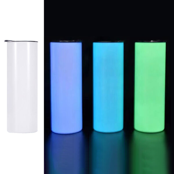 20oz Sublimation Glow in the Dark Tumblers
