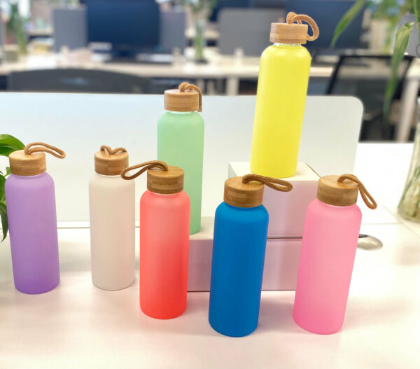 20oz Glass Water Bottle with Bamboo Lid (11)