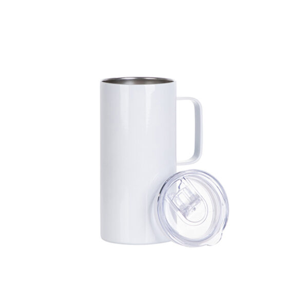 15oz Sublimation Tumblers with Handle and Lid