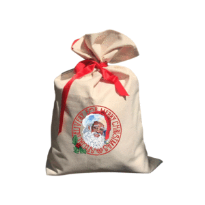 Sublimation Blanks Christmas Sack with Red Rope