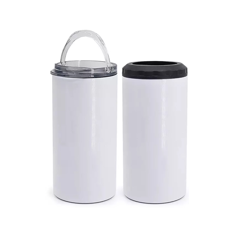 16oz Reusable Insulated Double Wall Slim Can Cooler Drink Holder