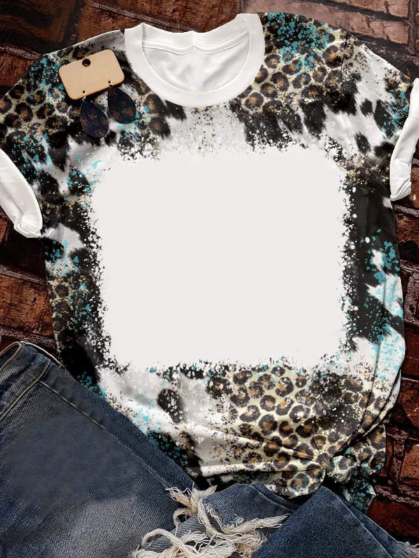 Leopard Best Shirts for Sublimation DIY Support