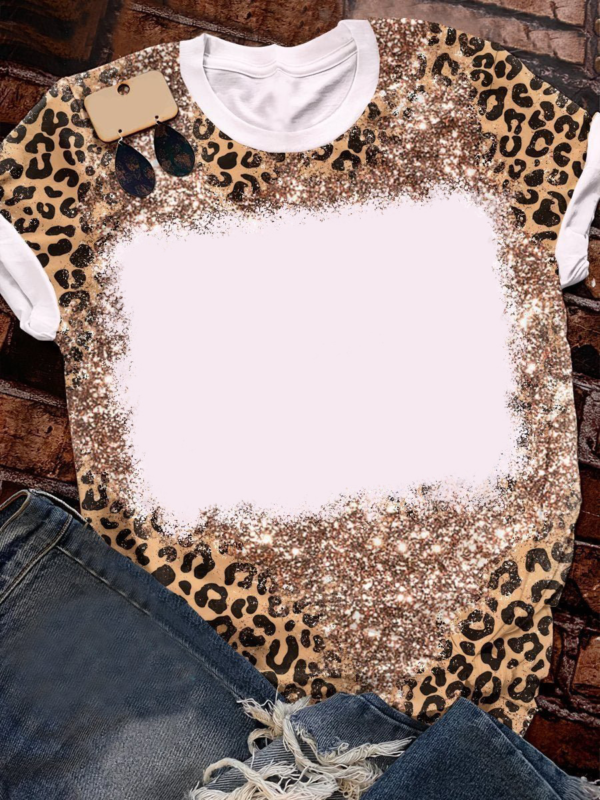 Leopard Best Shirts for Sublimation DIY Support