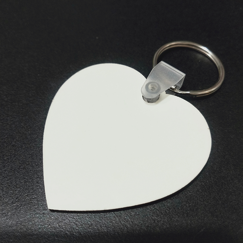 40pcs Sublimation Keychain Blanks Bulk, DIY MDF 4 Shape Sublimation Blank  Keychain with Keyrings, unisex-adult Double-Sided Printed Heat Transfer  Keychain, White square rectangle round heart