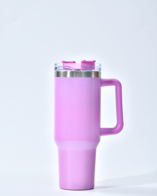 Glitter 40oz Tumbler with Handle