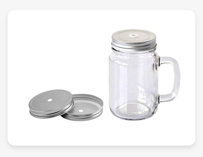 15oz Mason Glass Jar