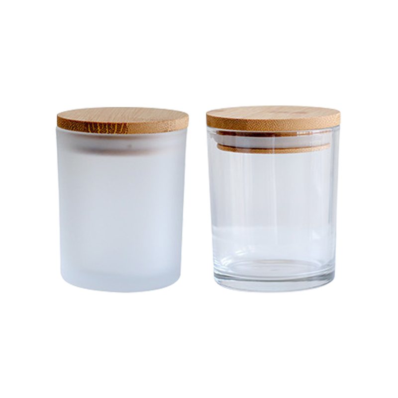 Glow In The Dark 10oz Glass Candle Jars With Lids Jar With Bamboo Lids  Ideal For Candle Jars With Lids Making And Sublimation From Hc_network,  $1.98