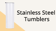 stainless steel tumblers