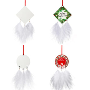 Sublimation Dream Catcher MDF Blanks Angel Feather Wings