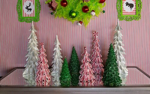 Christmas Tree Insulated Glass Coffee Mug - Inspire Uplift
