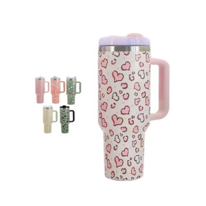 40oz Valentine Stainless Steel Tumblers with Handle