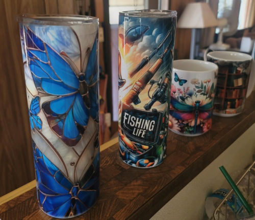Stainless Steel Double Wall 20oz Skinny Sublimation Tumblers Wholesale photo review