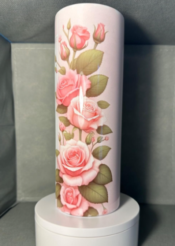 Stainless Steel Double Wall 20oz Skinny Sublimation Tumblers Wholesale photo review