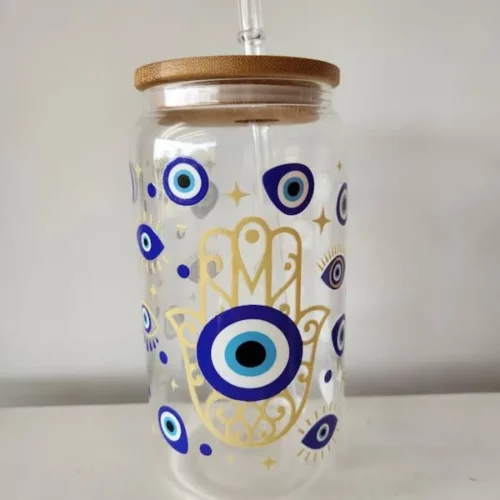 Can Shaped Sublimation Beer Can Glass With Bamboo Lid Wholesale 16/20oz photo review