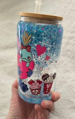 Wholesale Pre-Drilled 12/16/20oz Sublimation Snow Globe Glass Can photo review