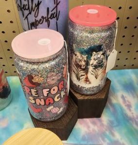 Wholesale Pre-Drilled 12/16/20oz Sublimation Snow Globe Glass Can photo review