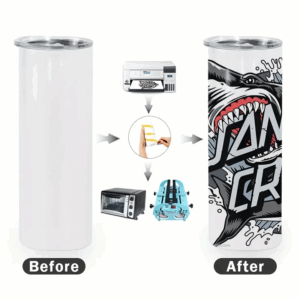 20oz Skinny Sublimation Tumblers - Sublimation Guide
