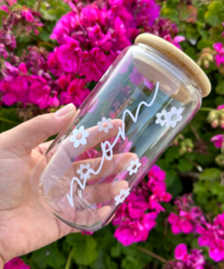 Can Shaped Sublimation Beer Can Glass With Bamboo Lid Wholesale 16/20oz photo review