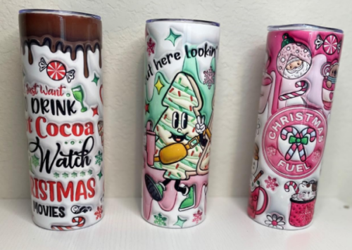Stainless Steel Double Wall 20oz Skinny Sublimation Tumblers Wholesale photo review