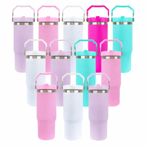 Display of Stainless Steel 30oz Sublimation Travel Mug Glossy & Matte display-of-stainless-steel-30oz-sublimation-travel-mug-glossy-&-matte