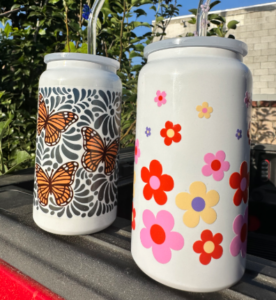 16oz Dark-Colored Sublimation Glass Can with PP Lids photo review