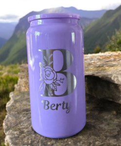 16oz Glossy Sublimation Stainless Steel Soda Beer Can with Colored PP Lids photo review
