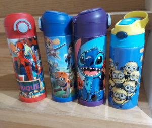 12oz Sublimation Flip Top Tumblers Kids Milk Cup Stainless Steel Water Bottle photo review