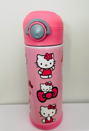 12oz Sublimation Flip Top Tumblers Kids Milk Cup Stainless Steel Water Bottle photo review
