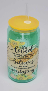 16oz Transparent Dark-Colored Plastic Jelly Soda Can with PP Lids photo review