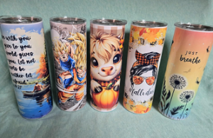 Glow in the Dark Sublimation Blank Tumbler 20oz photo review