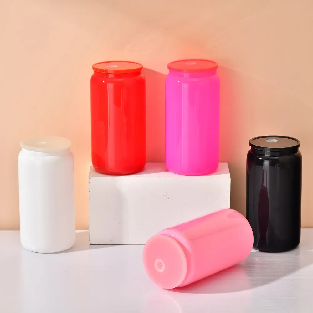 16oz-dark-colored-sublimation-glass-can-with-pp-lids-display-2