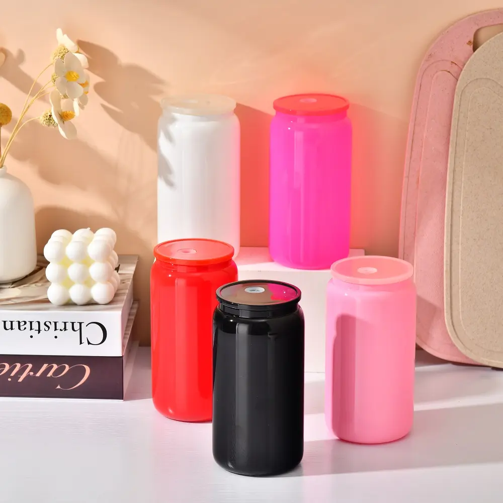 16oz-dark-colored-sublimation-glass-can-with-pp-lids-display-1