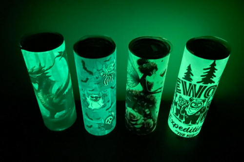 Glow in the Dark Sublimation Blank Tumbler 20oz photo review