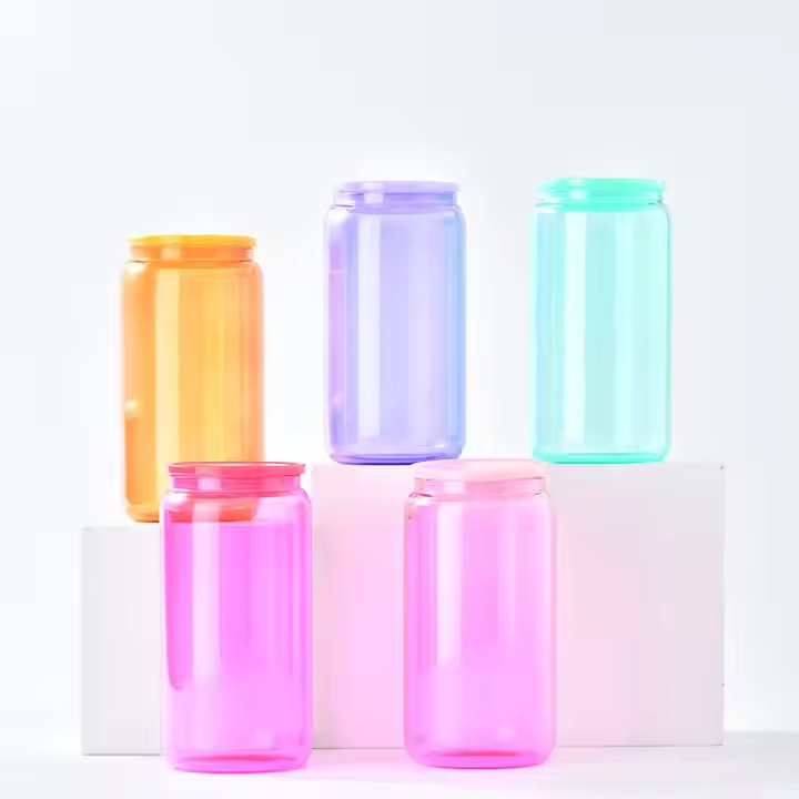 display-of-16oz-transparent-dark-colored-plastic-jelly-soda-can-with-pp-lids