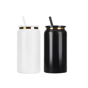 16oz Gold Plated Soda Can