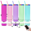 20oz Powder Coated Bluetooth Speaker Tumblers for Laser Engraving 20oz Powder Coated Bluetooth Speaker Tumblers for Laser Engraving