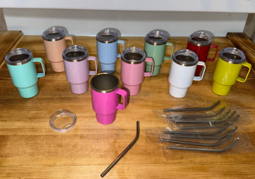 3oz Mini Sublimation Stainless Steel Double Wall Wine Cups with Handle photo review