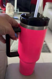 30/40oz Quencher H2.0 Sublimation Fluorescent Color Tumbler with Handle photo review