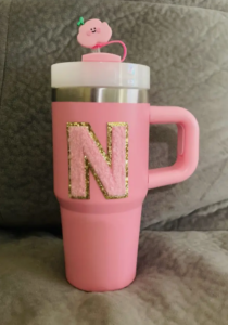 H2.0 14oz Vacuum Insulated Sublimation Kids Travel Mug with Gold/Silver Rim photo review