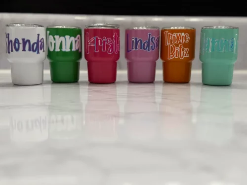3oz Stainless Steel Double Wall Sublimation Wine Mugs with Lids and Straw photo review