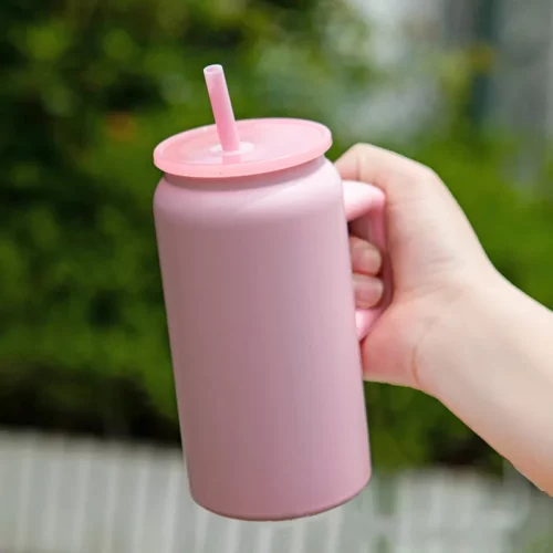 16oz Sublimation Blank Stainless Steel Soda Can With Handle photo review