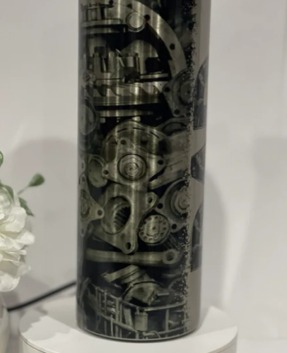 20oz Taperless Stainless Steel Blank Sublimation Skinny Straight Tumblers in Bulk photo review