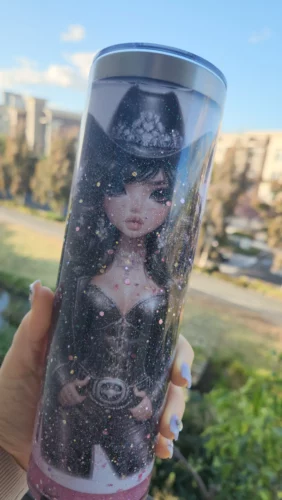 20oz Sublimation Snow Globe Tumblers Pre-Drilled Double Wall photo review