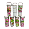Wholesale 30oz Grinch Stainless Steel Tumblers with Lifting Handle and Lid Wholesale 30oz Grinch Stainless Steel Tumblers with Lifting Handle and Lid