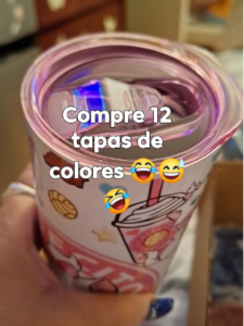 20oz Straight Sublimation Skinny Tumbler with Mixed-Colored Lids photo review