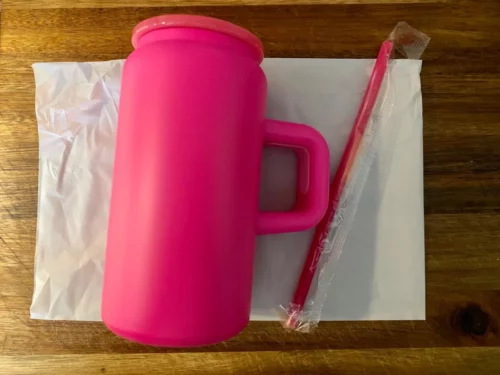 16oz Sublimation Blank Stainless Steel Soda Can With Handle photo review