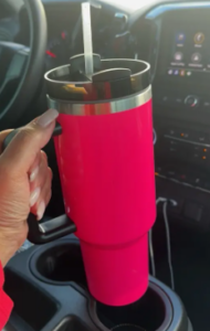 30/40oz Quencher H2.0 Sublimation Fluorescent Color Tumbler with Handle photo review