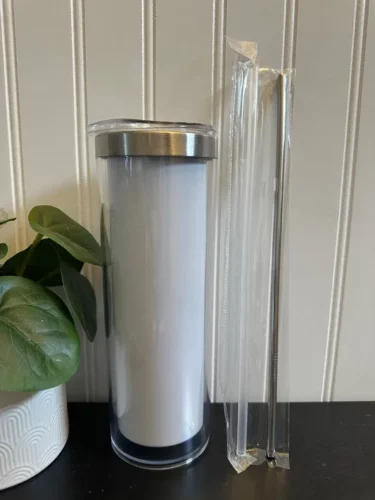 20oz Sublimation Snow Globe Tumblers Pre-Drilled Double Wall photo review