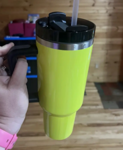 30/40oz Quencher H2.0 Sublimation Fluorescent Color Tumbler with Handle photo review