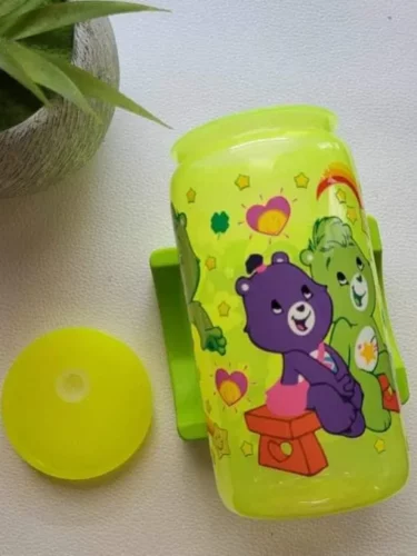 Sublimation 16oz Neon Fluorescent Glass/Plastic Can with Colored Lids photo review